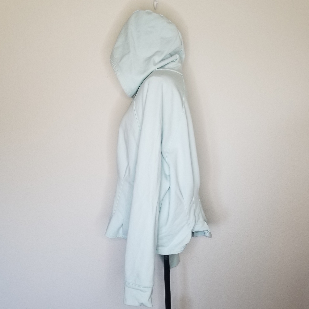 Fabletics June cropped peplum hoodie sweatshirt 1X - Picture 3 of 10